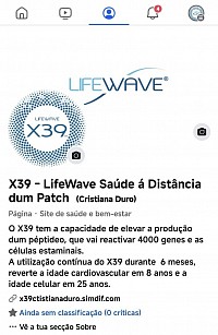 Página do Facebook